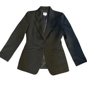 Armani Collezioni Dark Gray Suit Jacket - Size 6 - Elegant and Stylish!